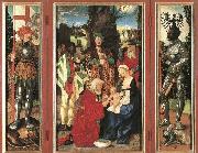 BALDUNG GRIEN, Hans Adoration of the Magi oil painting